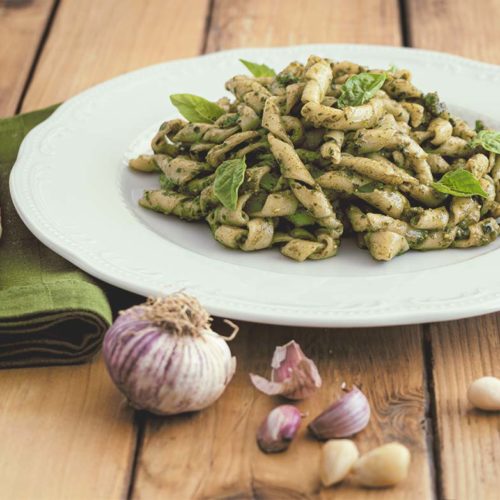 busiate al pesto genovese