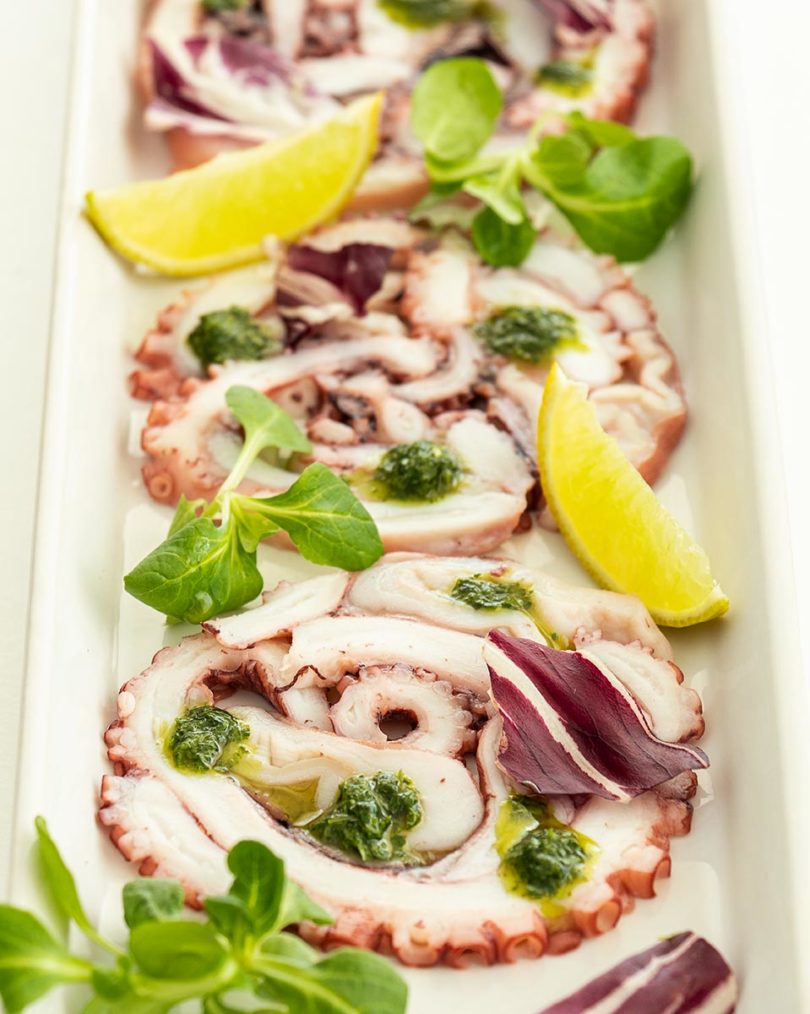 Carpaccio di polpo la ricetta di Cuoche ma buone