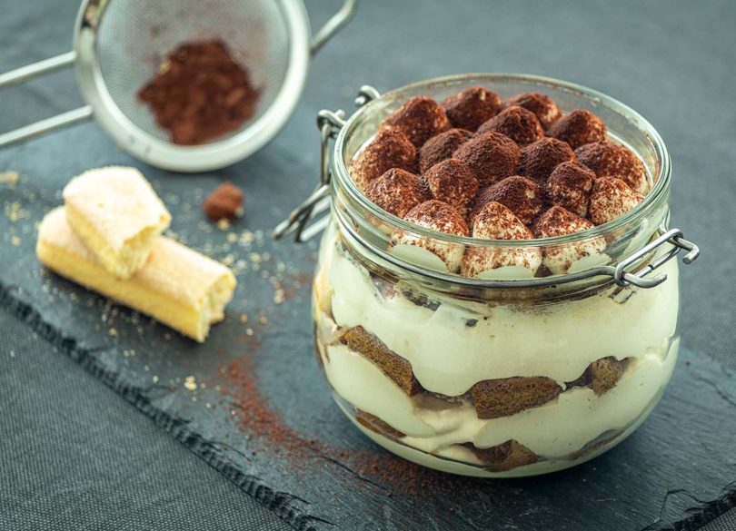 tiramisu con panna