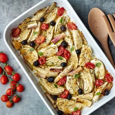 finocchi gratinati alla mediterranea