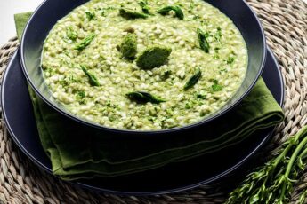 risotto con asparagi