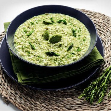 risotto con asparagi