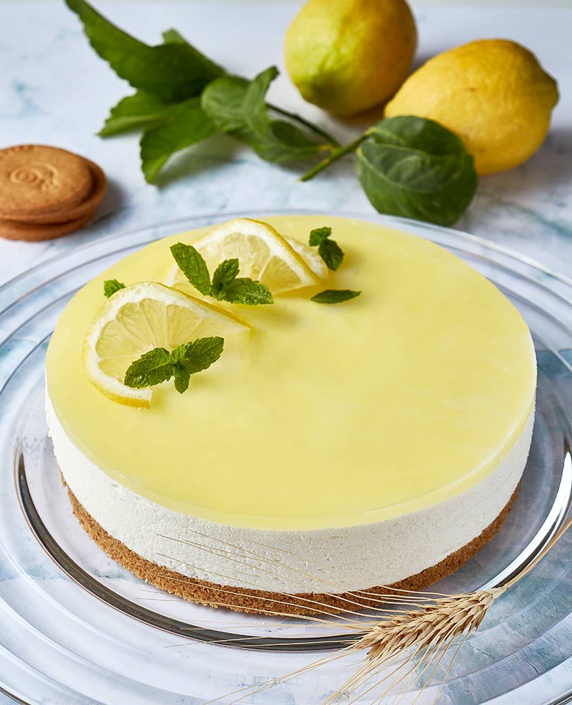 cheesecake al limone