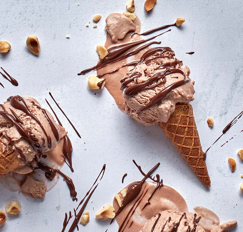 gelato alla nutella