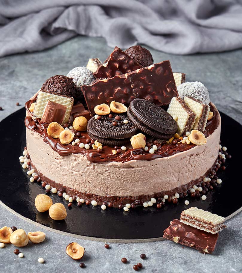 torta gelato alla nutella