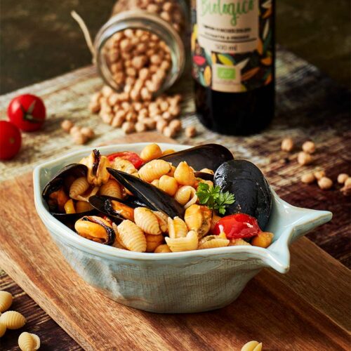 pasta ceci e cozze