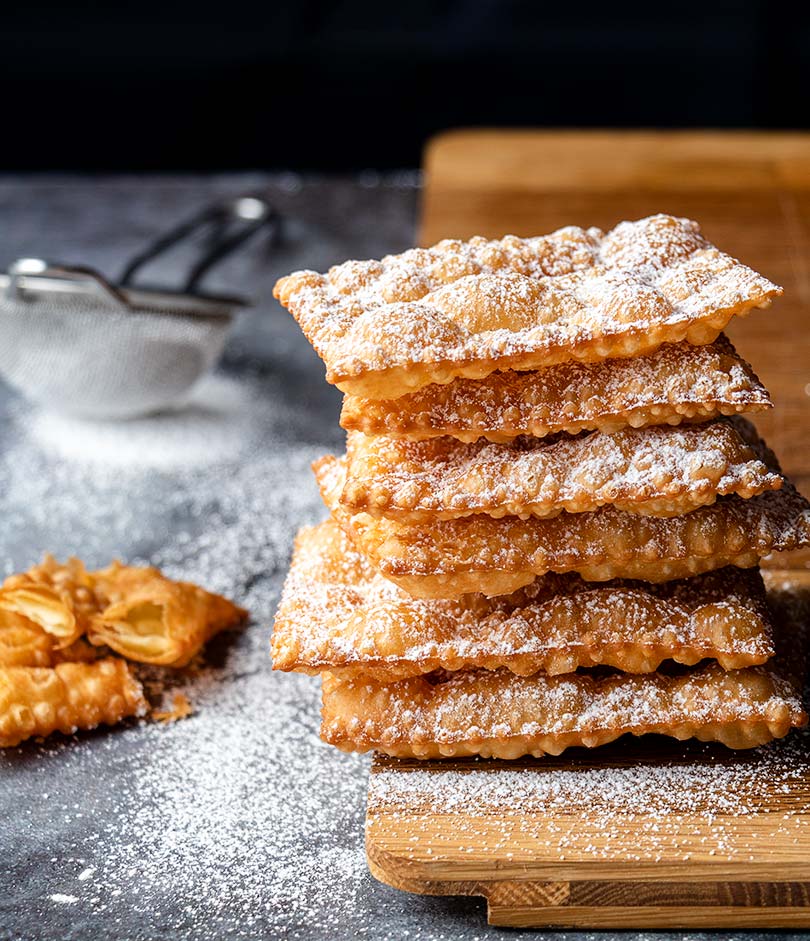 Ricetta Chiacchiere di Carnevale - Cuoche ma buone