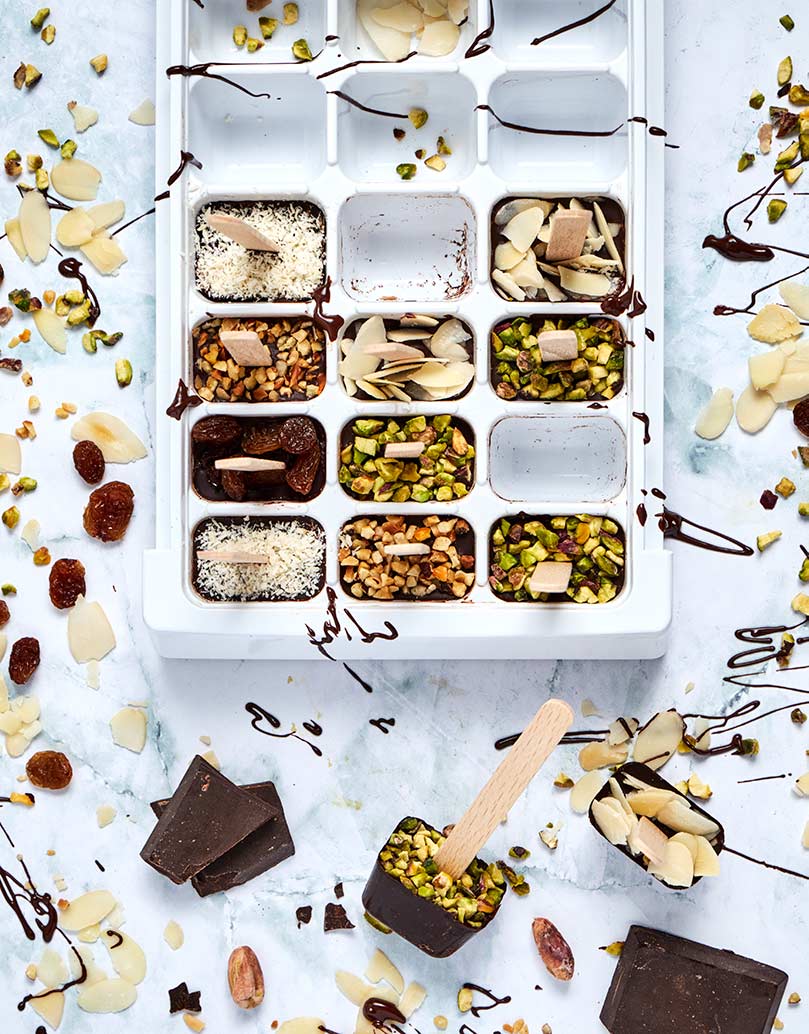 cioccolata calda su stecco