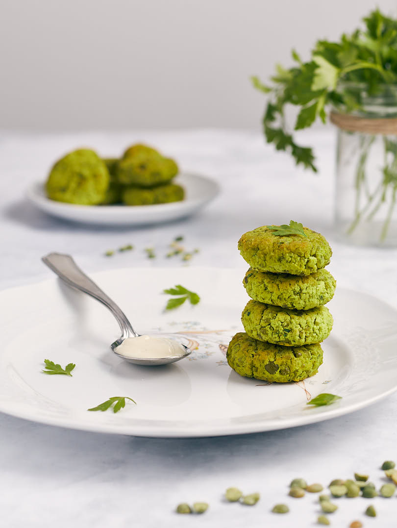 falafel di piselli