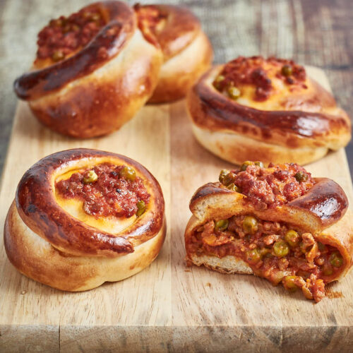 ravazzate siciliane con ragù