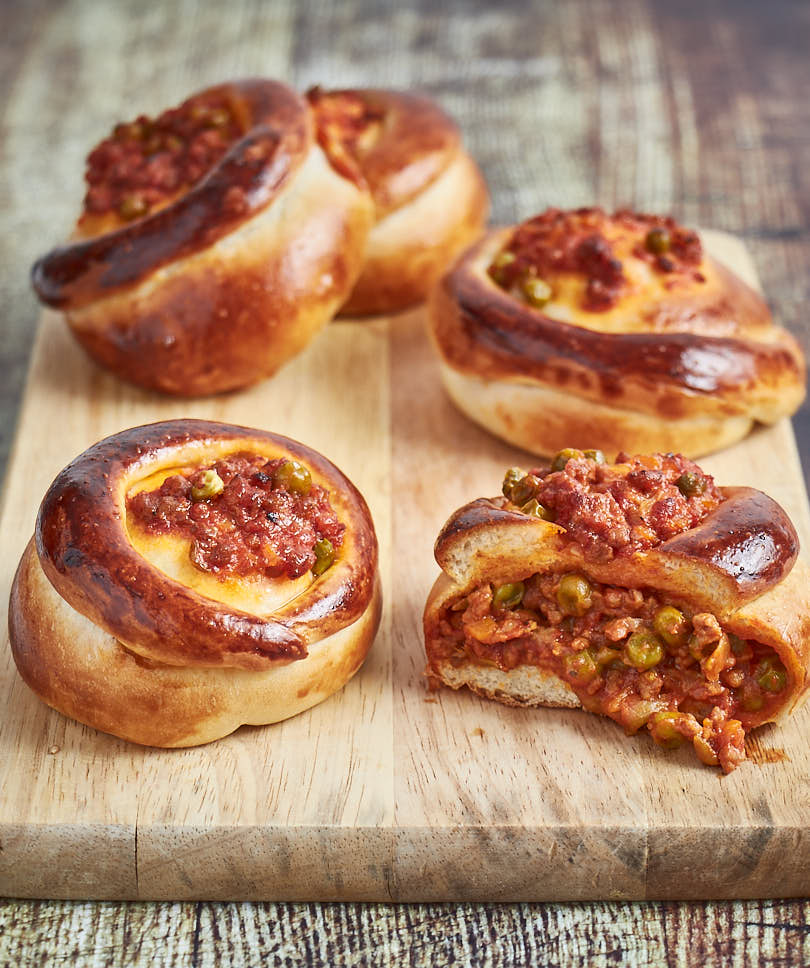 ravazzate siciliane con ragù