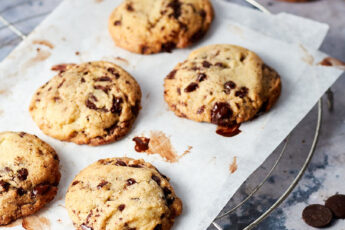 cookies con gocce di cioccolato