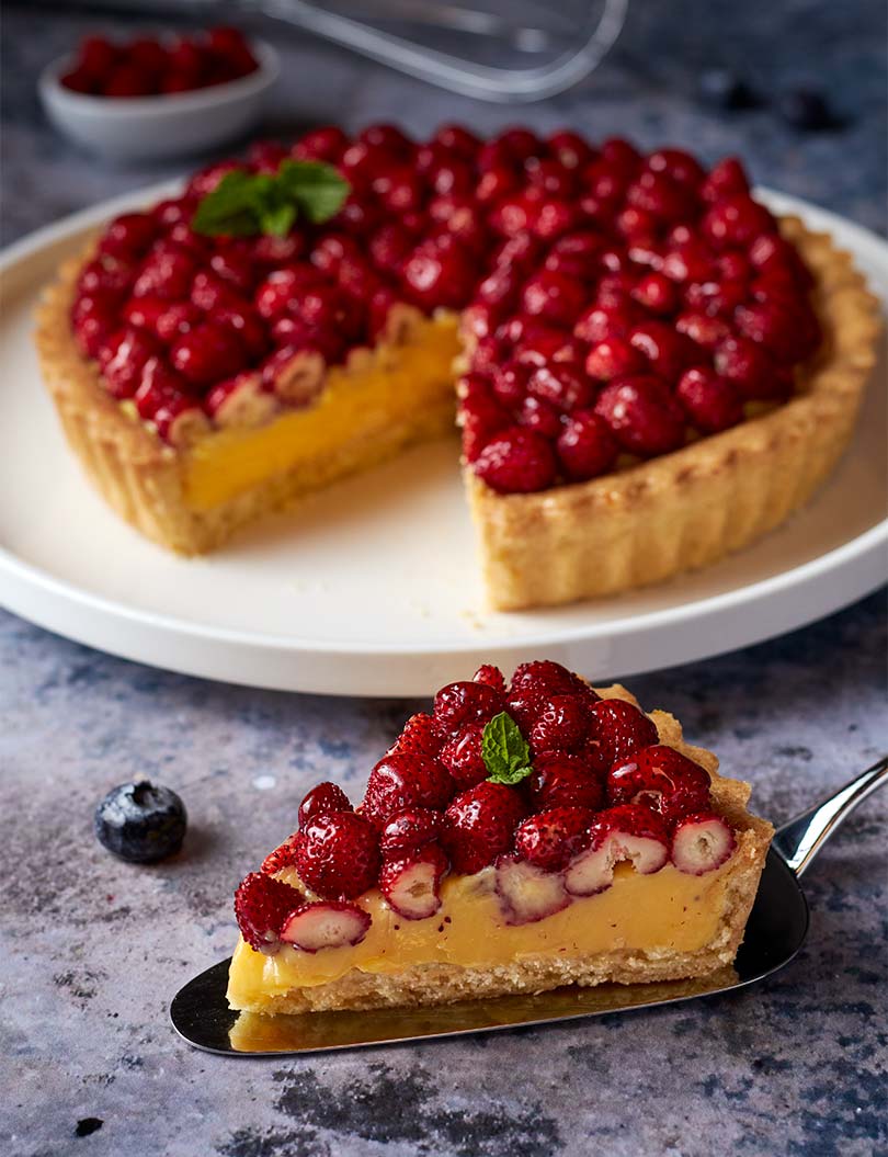 crostata di fragoline