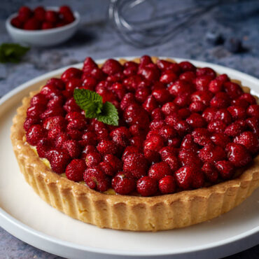 crostata di fragoline con crema pasticcera