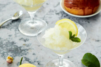 granita al limone siciliana