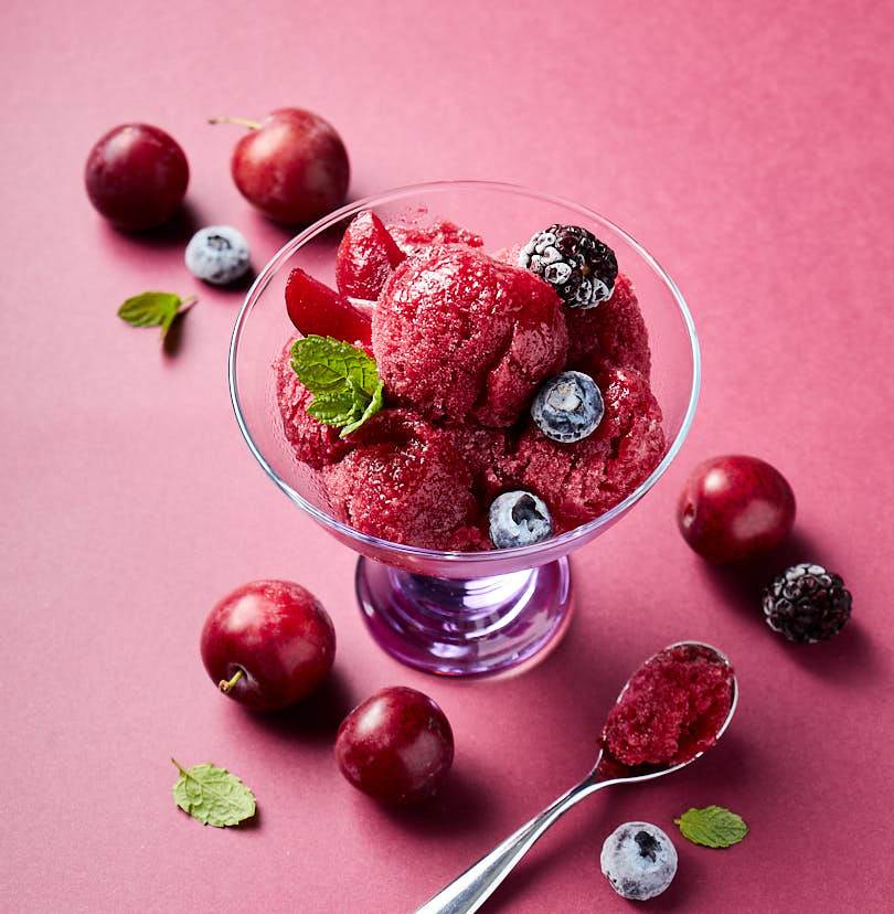 granita di susine