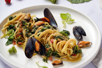 pasta tenerumi e cozze