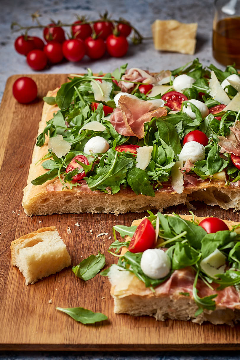 Pizza in teglia senza impasto - la ricetta di Cuoche ma buone