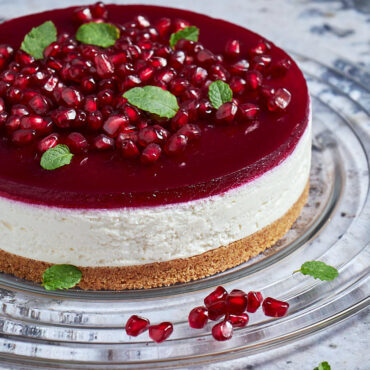 cheesecake alla melagrana