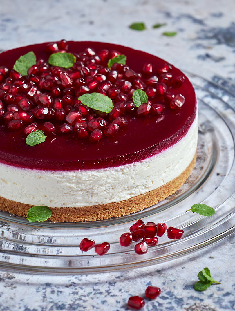 cheesecake alla melagrana