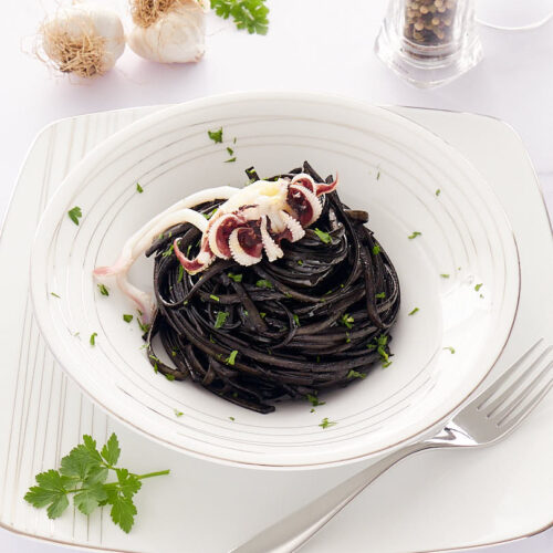 pasta al nero di seppia