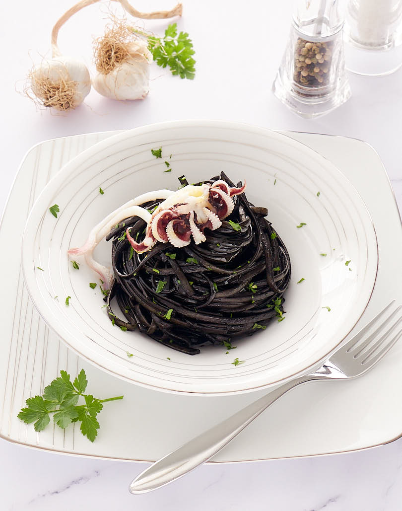 pasta al nero di seppia