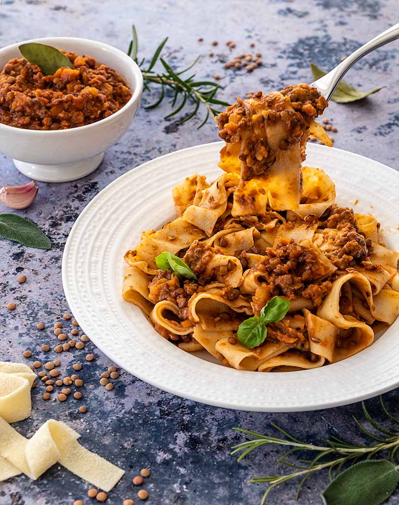 ragù di lenticchie